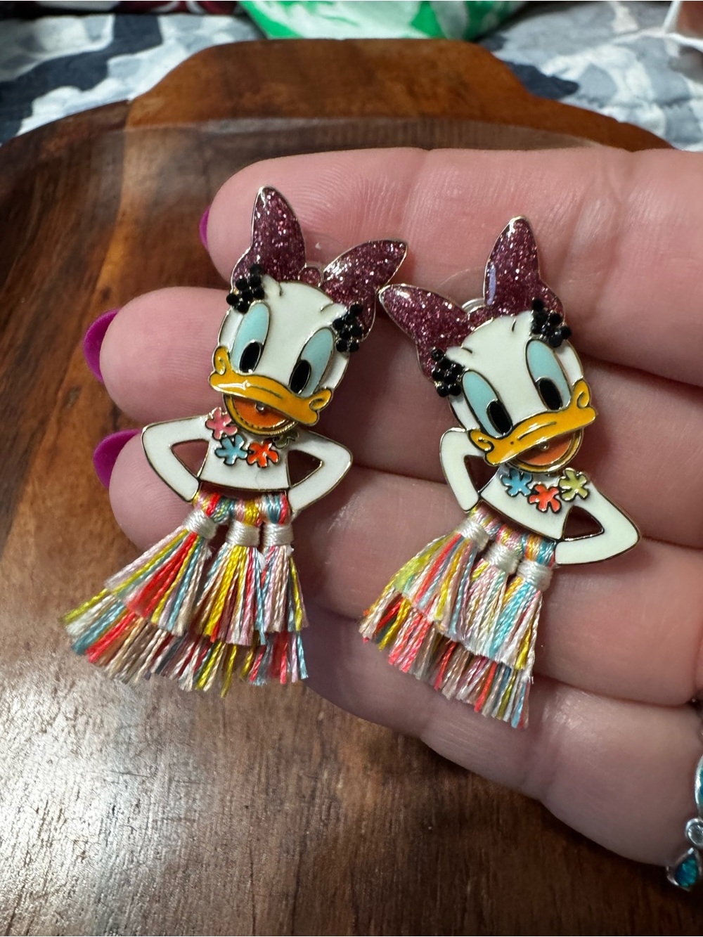 BaubleBar Daisy Hula Earrings New no Tags